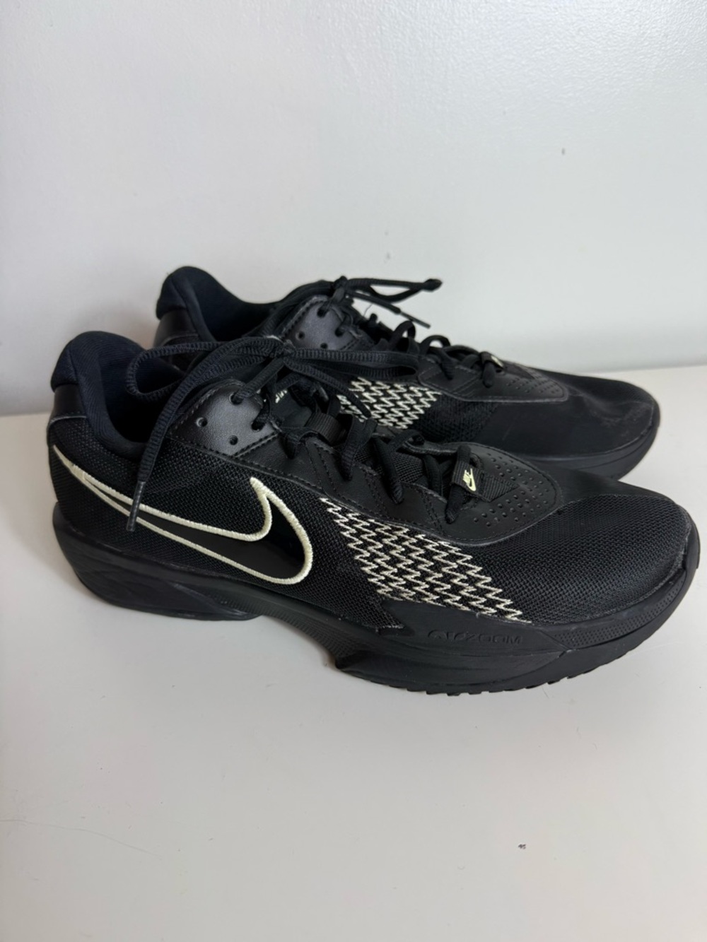Nike Air Zoom GT Academy Sneakers Mens Black FB2599-011 Sz 10.5 Sport Athletic